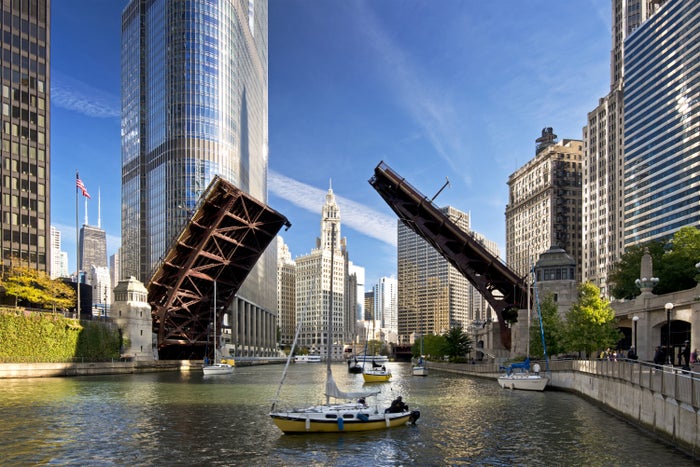 Michigan Avenue Bridge Michigan Avenue Bridge