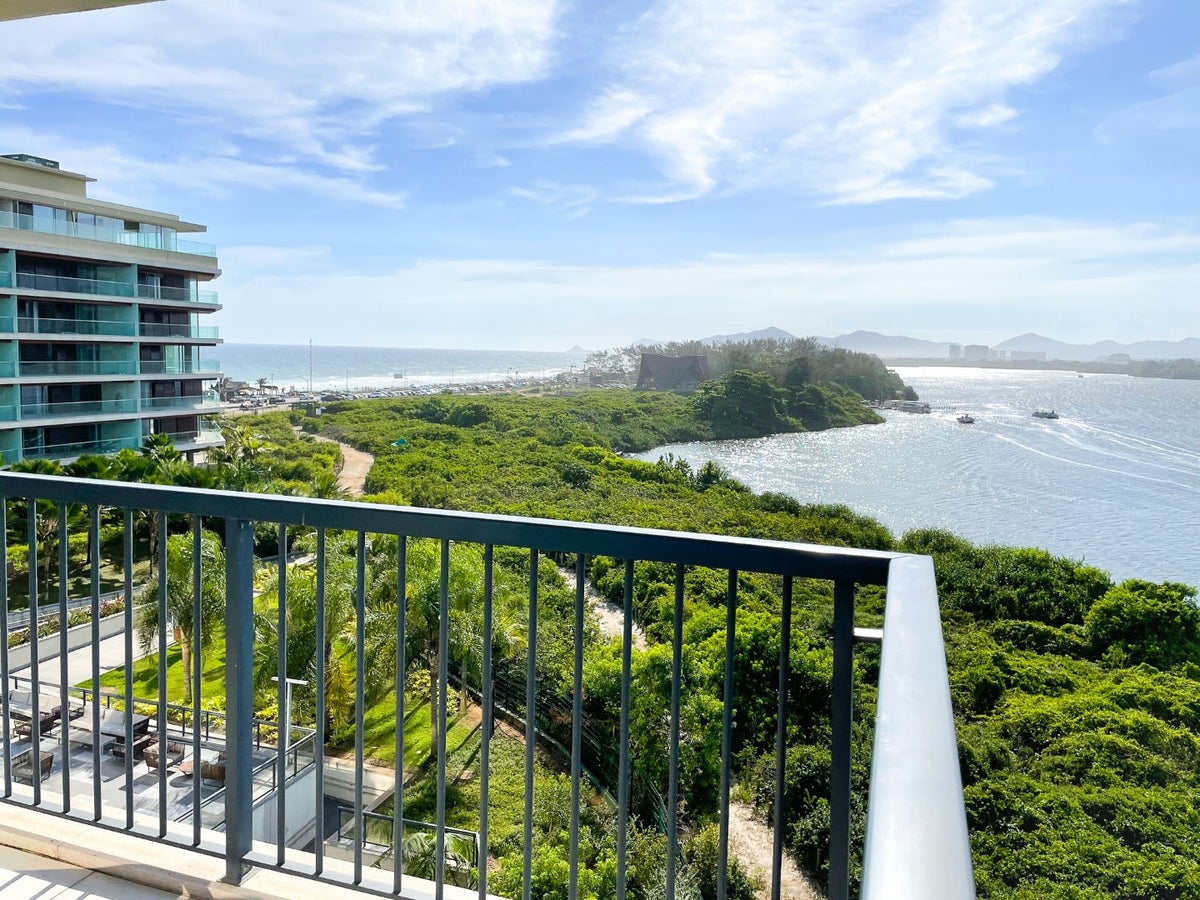 Ocean Lagoon Suite balcony view Grand Hyatt Rio de Janeiro