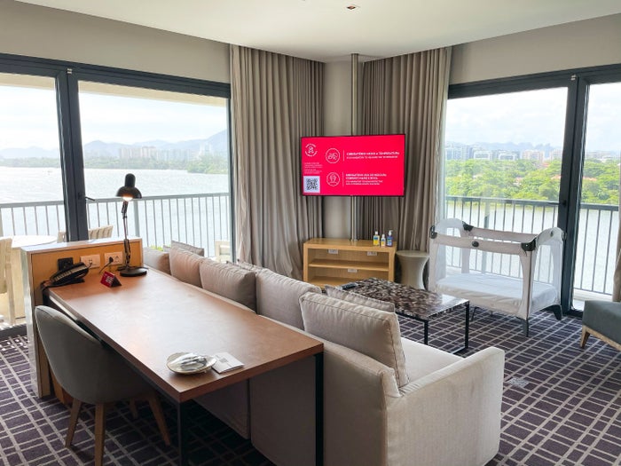 Ocean Lagoon Suite view Grand Hyatt Rio de Janeiro