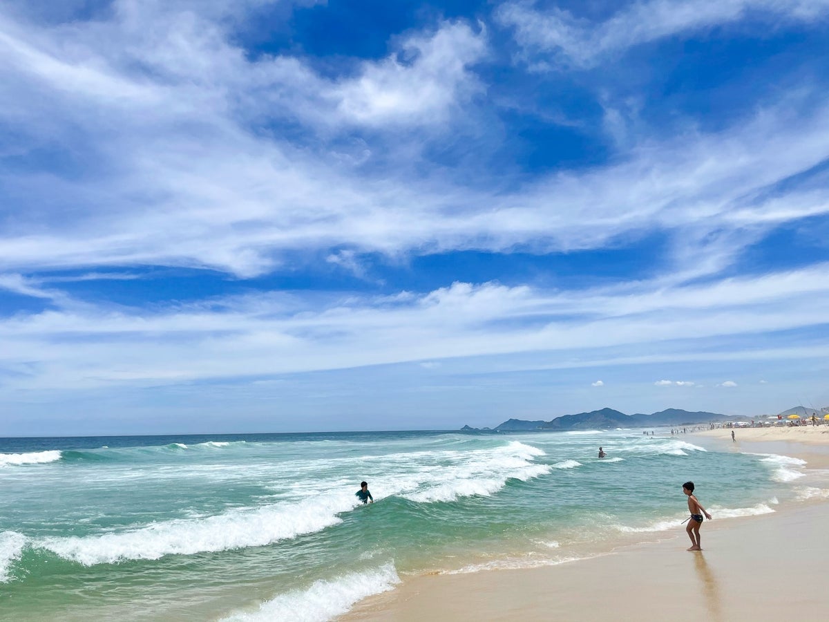 Ocean and beach at Grand Hyatt Rio de Janeiro
