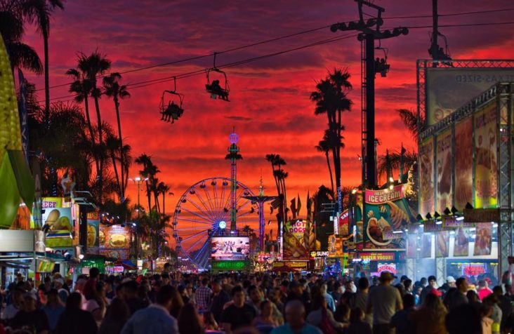 San Diego County Fair San Diego County Fair at sunset