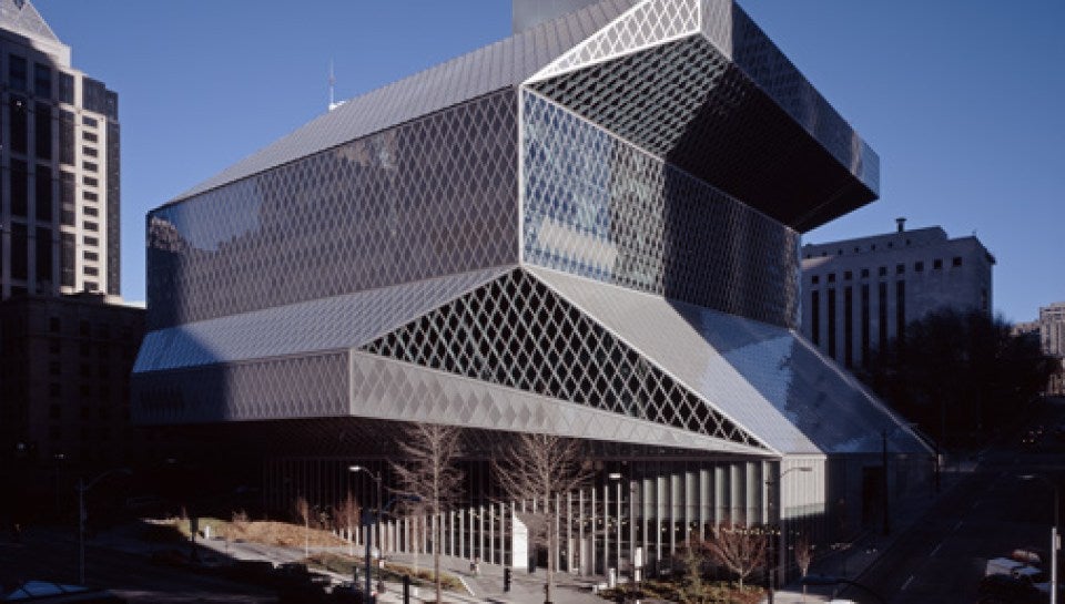 Seattle Central Public Library exterior