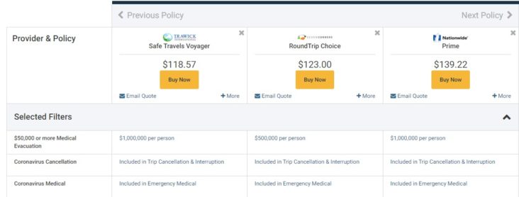 Seven Corners Travel Insurance Coverage Review — Is It Worth It? 5 Seven Corners Comparison