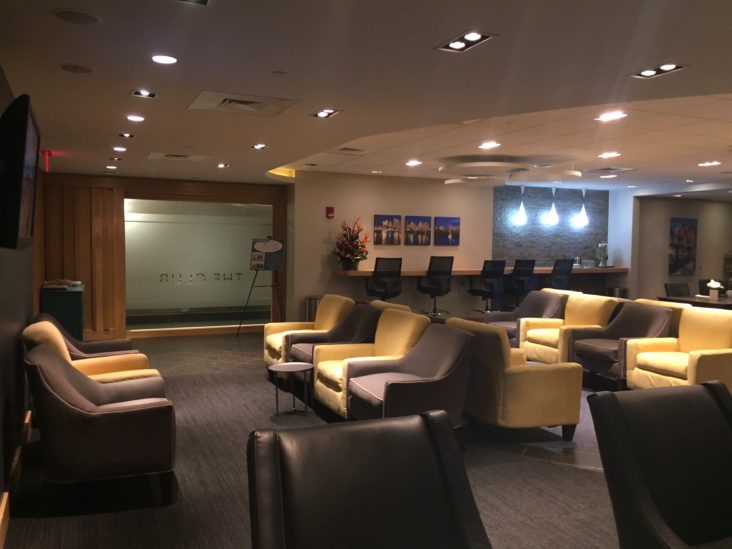 The Club at BOS The Club BOS seating area