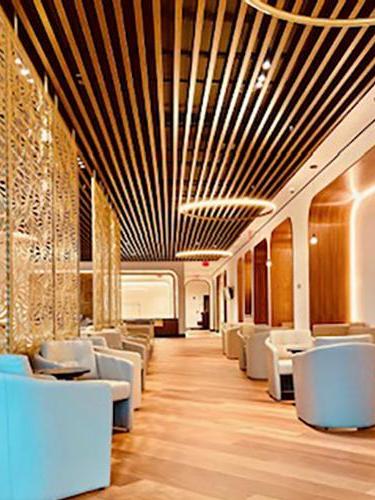 The Turkish Airlines Lounge at MIA Turkish Airlines Lounge MIA 1