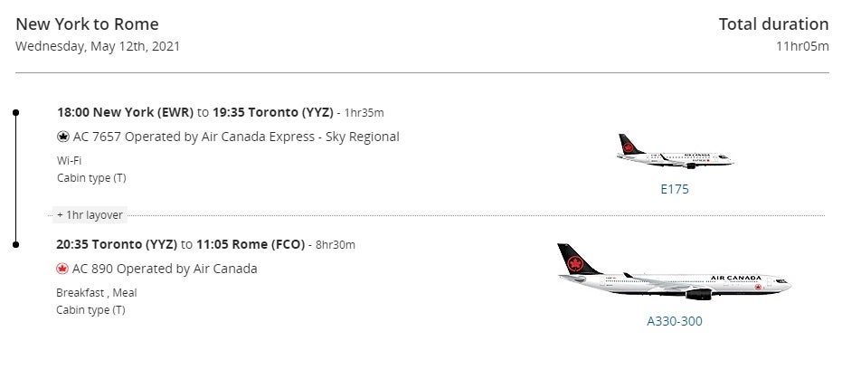 Air Canada Status Challenge
