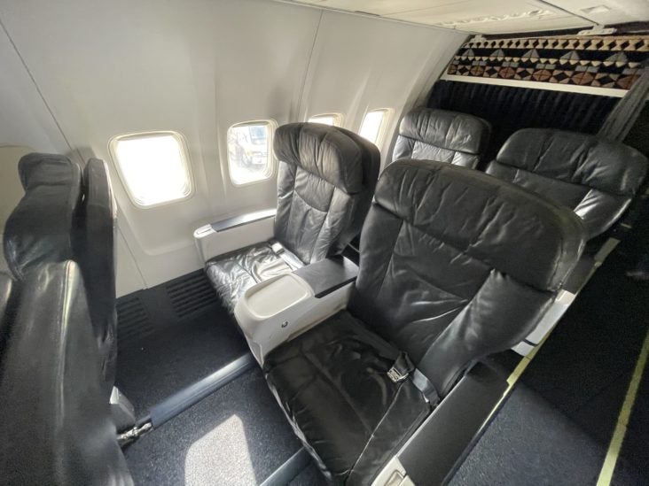 Alaska Airlines First Class