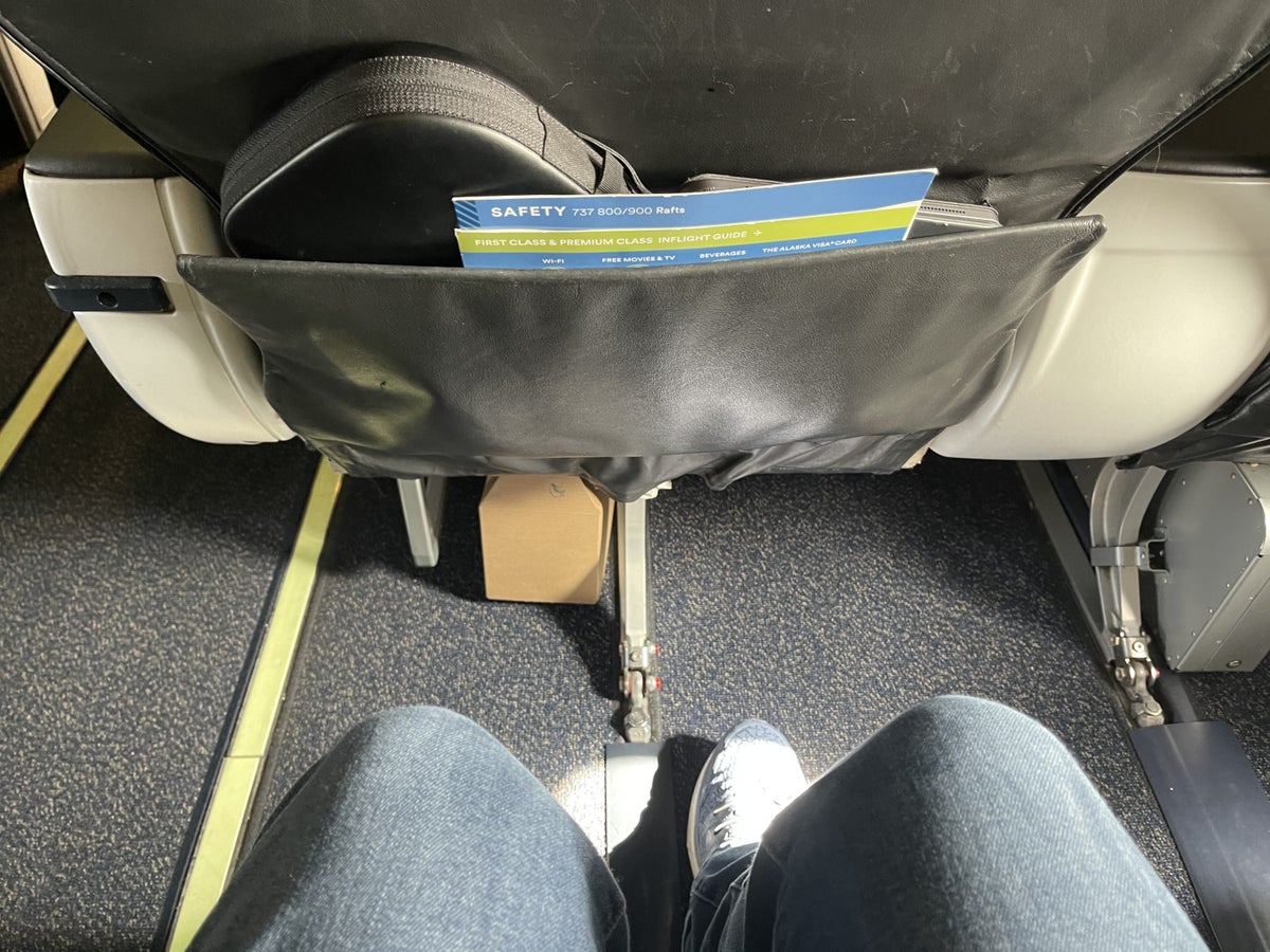 Alaska Airlines First Class Legroom