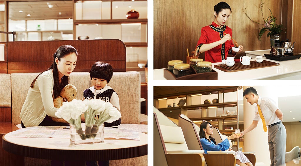 Hainan Airlines Business Class Lounge at PEK