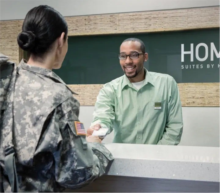 Hilton Military Member Check In