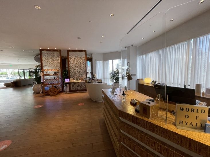 Hyatt Centric Waikiki Front Desk Hyatt Centric Waikiki Front Desk