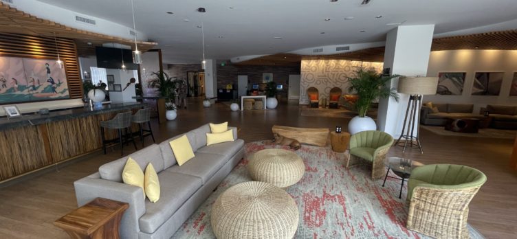 Hyatt Centric Waikiki Lobby Seating