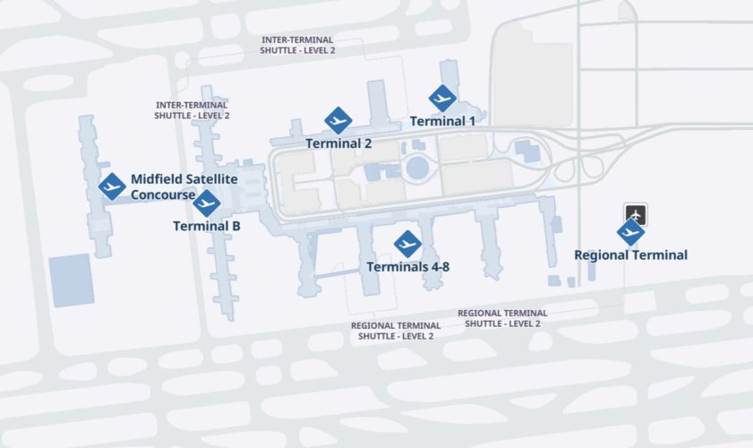 Los Angeles International Airport [LAX] Terminal Guide