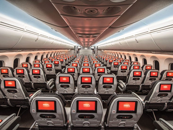 Avianca 787-8 economy Avianca 787-8 economy