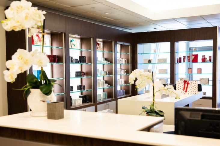 17 British Airways T5 Galleries Lounge B South Spa Menu Elemis Spa JFK British Airways