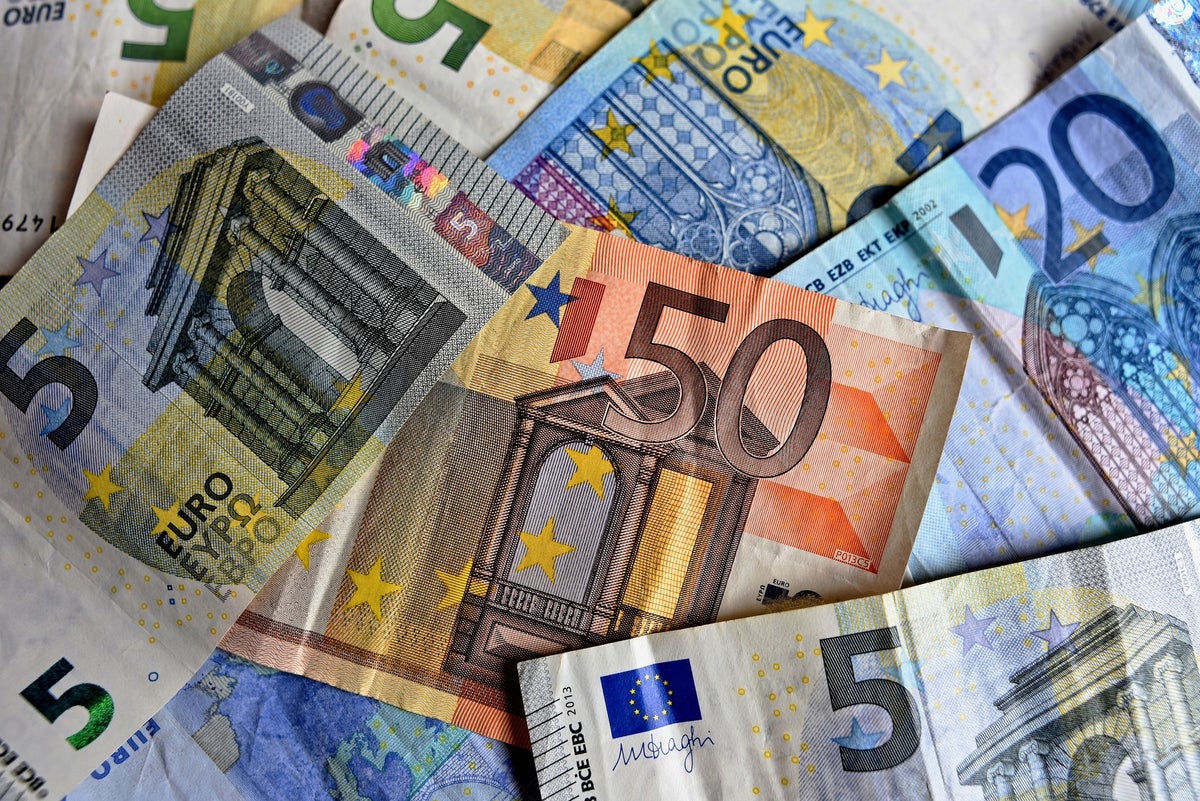 Euro Bill Notes Foreign Currency