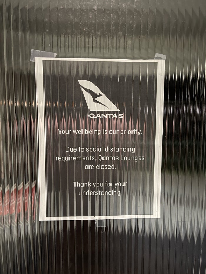 HNL Qantas Lounge Closure