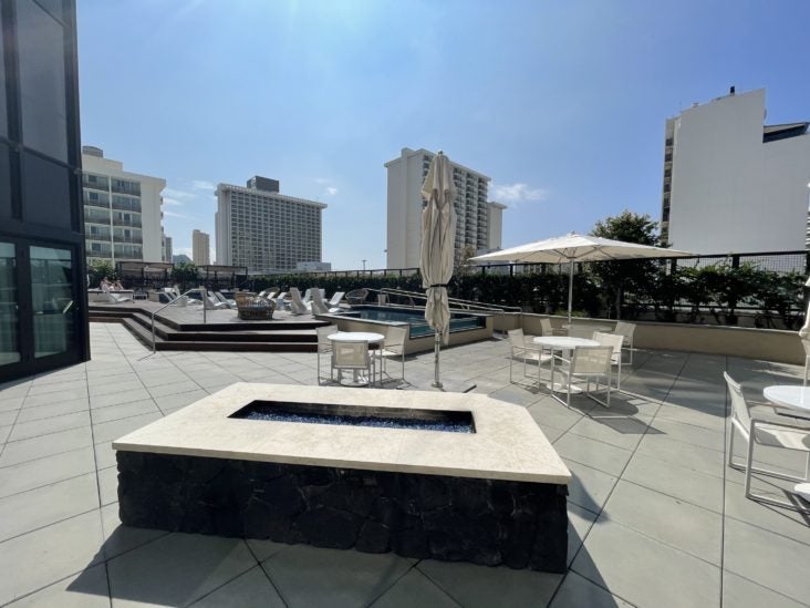 Hyatt Centric Waikiki Outdoor Space Hyatt Centric Waikiki Outdoor Space