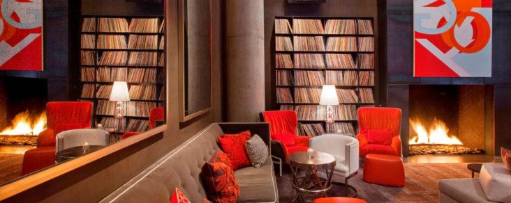 W Austin Living Room Bar at W Austin