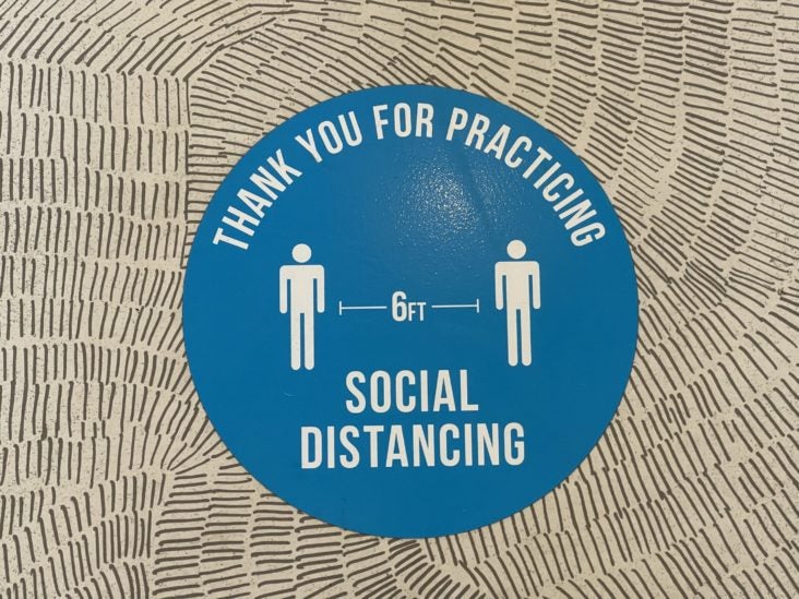 Mar Monte Social Distancing Marker Mar Monte Social Distancing Marker