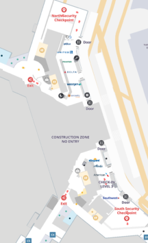 Nashville International Airport BNA Terminal Guide 2023   Nashville International Airport Level 3 216x354 