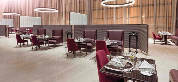 Qatar Airways Al Safwa First Class Lounge at DOH Qatar Airways Al Safwa First Class Lounge at DOH