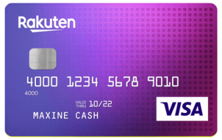 Rakuten Cash Back Visa® Card