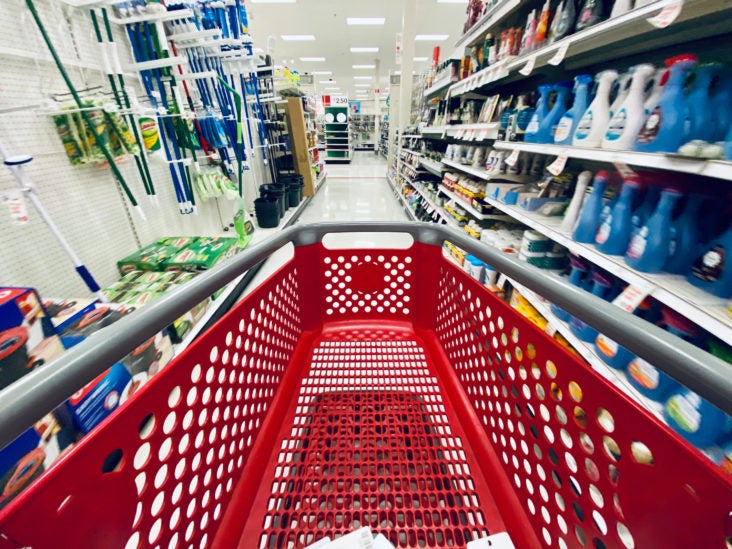 Target shopping cart Target shopping cart