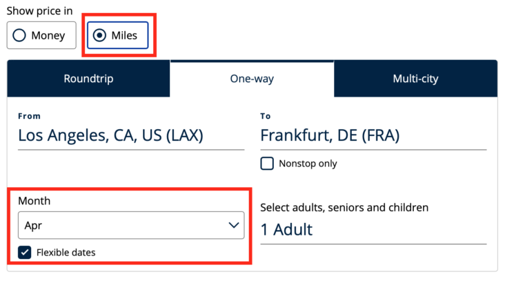 United airlines flexible award search United airlines flexible award search
