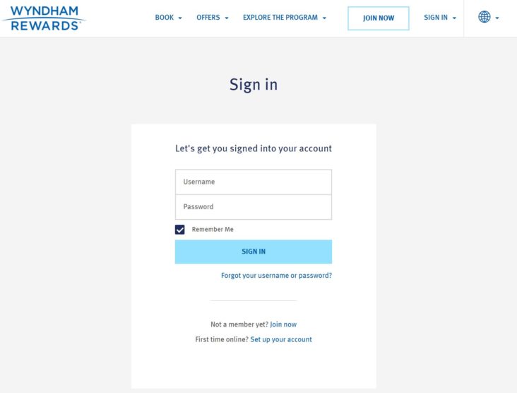 Wyndham Rewards Shopping Portal Login Wyndham Rewards Shopping Portal Login