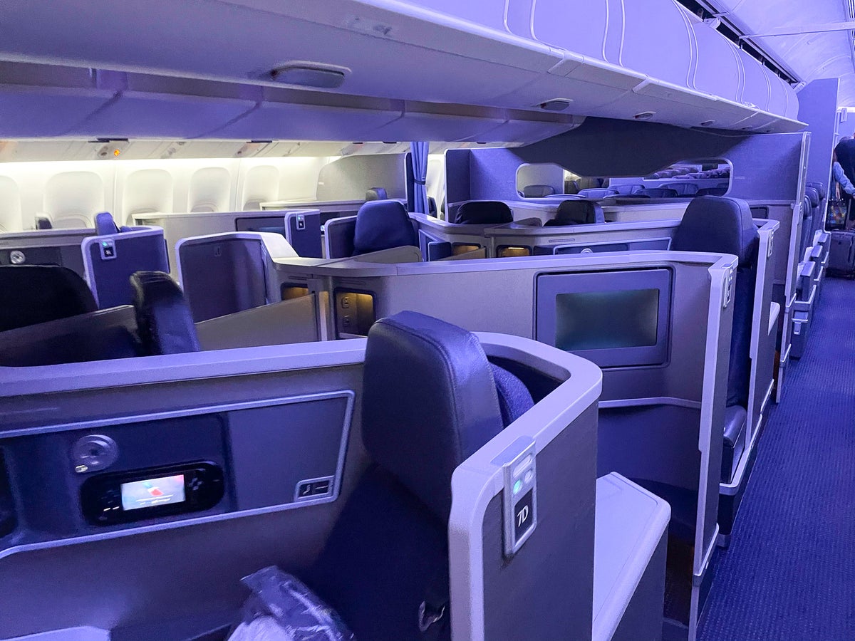 American Airlines 777 Flagship Business Class seat