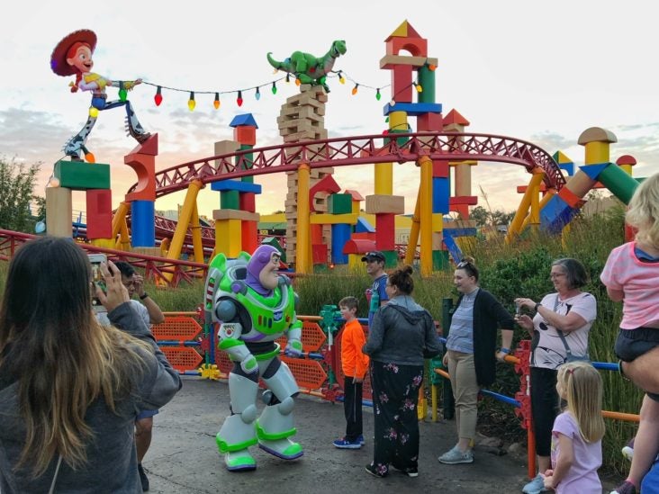 Buzz Lightyear at Toy Story Land Hollywood Studios Walt Disney World Buzz Lightyear at Toy Story Land Hollywood Studios Walt Disney World