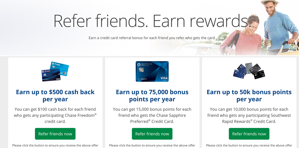 Chase refer a friend