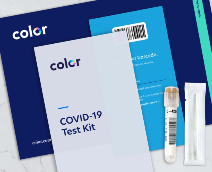 Color United COVID At Home Test Color United COVID At Home Test