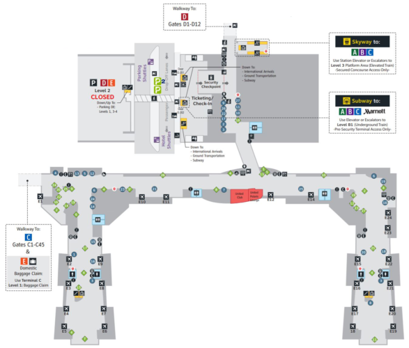 George Bush Intercontinental Airport [IAH] - Terminal Guide [2021]