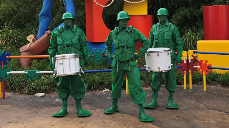 Green Army Drum Corps Disneys Hollywood Studios Green Army Drum Corps Disneys Hollywood Studios