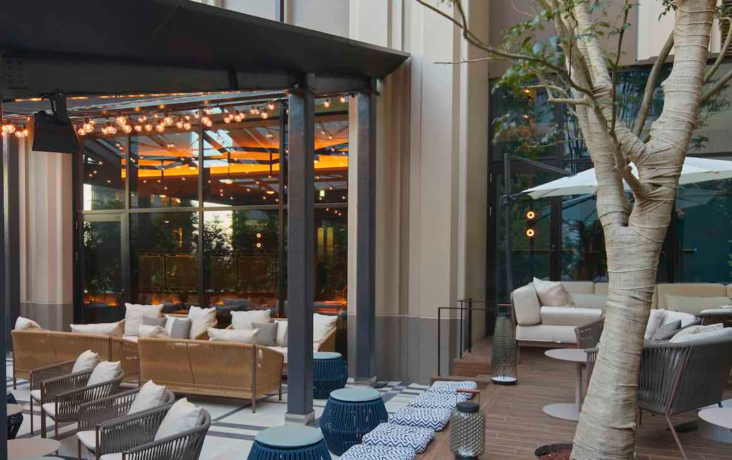 Kimpton Shinjuku Tokyo The District outdoor terrace Kimpton Shinjuku Tokyo The District outdoor terrace