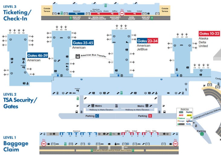Ronald Reagan Washington National Airport Terminal B/C Ronald Reagan Washington National Airport Terminals B and C