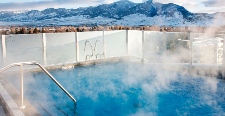 Rooftop Pool at Kimpton Armory Hotel Bozeman Rooftop Pool at Kimpton Armory Hotel Bozeman