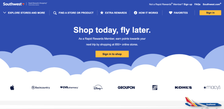 Southwest shopping portal Southwest shopping portal
