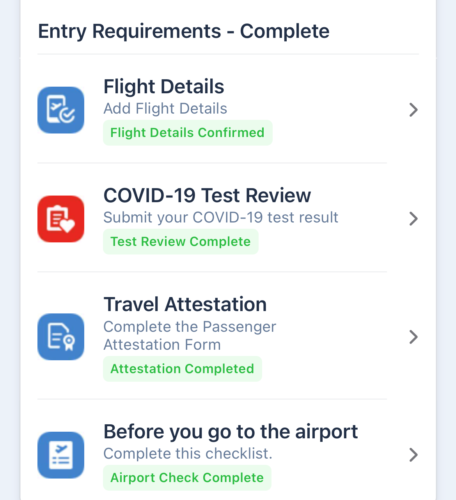 VeriFLY American Airlines Covid Checklist VeriFLY American Airlines Covid Checklist