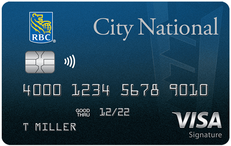 Visa Signature® Card with City National Rewards®