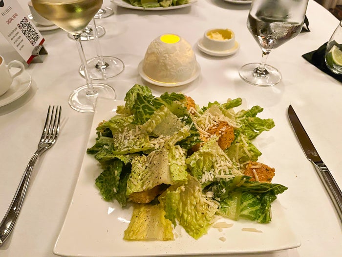 Waldorf Astoria Orlando Bull Bear Ceasar Salad