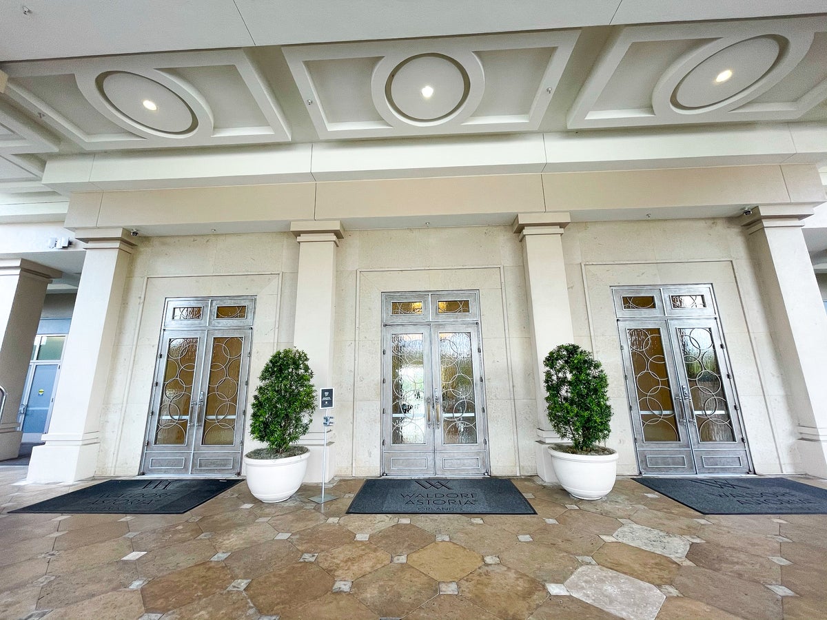 Waldorf Astoria Orlando Front Door