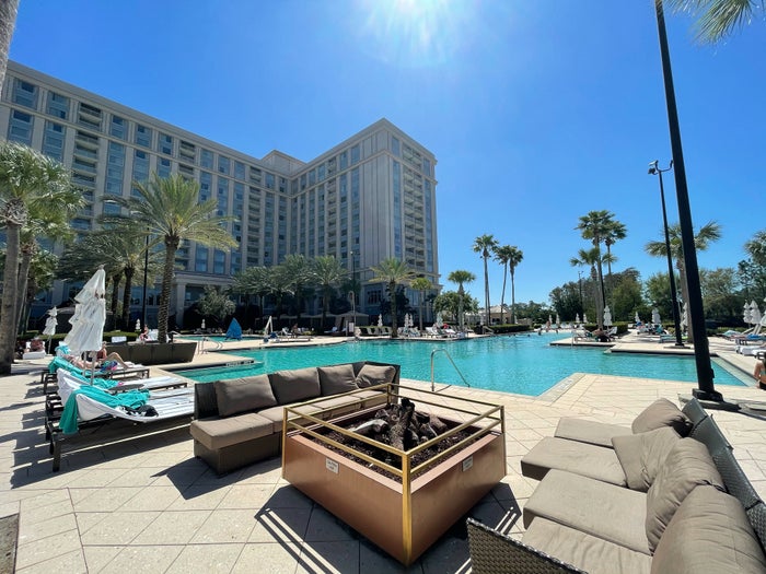 Waldorf Astoria Cancun Waldorf Astoria Orlando Pool Fire Pit area