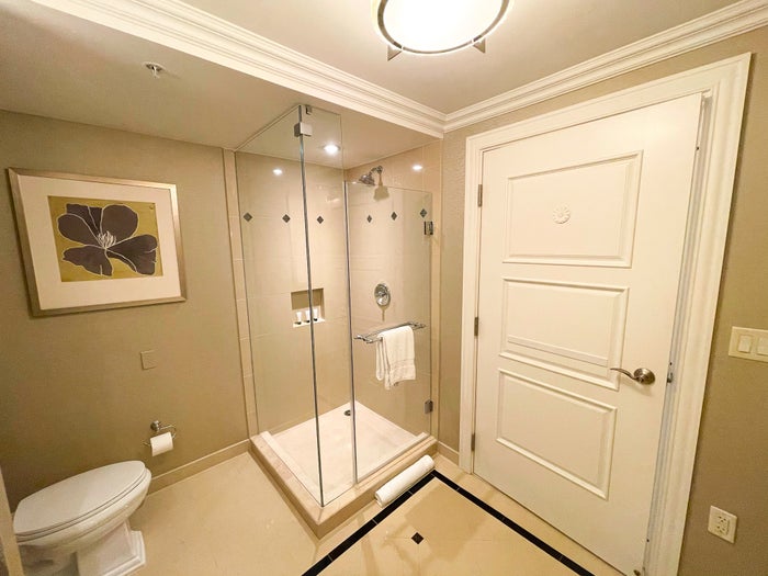 Waldorf Astoria Orlando shower