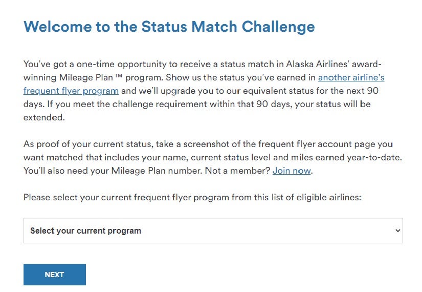 Alaska Status Match