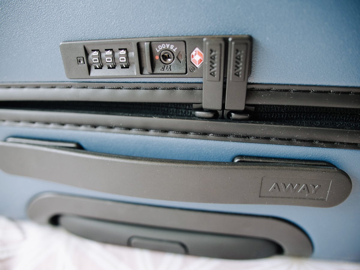 Away Luggage TSA lock