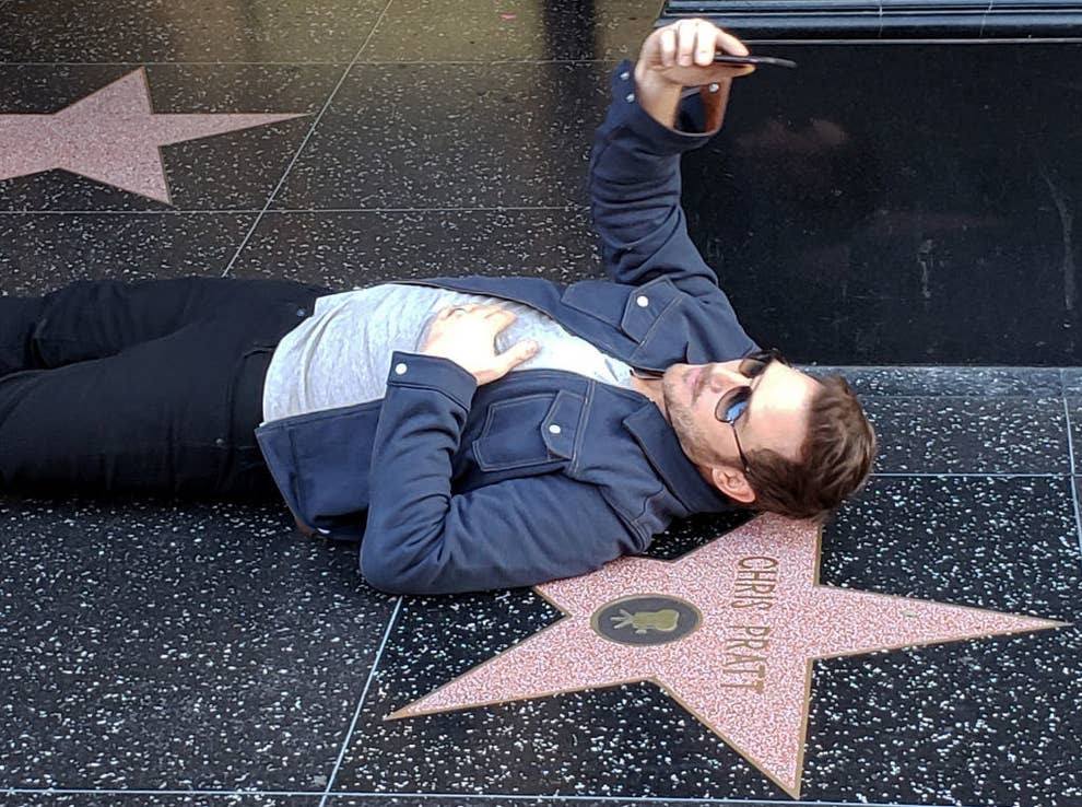 Chris Pratt Hollywood Walk of Fame
