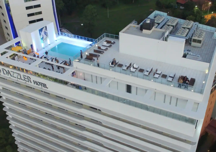 Dazzler Asuncion Rooftop pool and bar Dazzler Asuncion Rooftop pool and bar